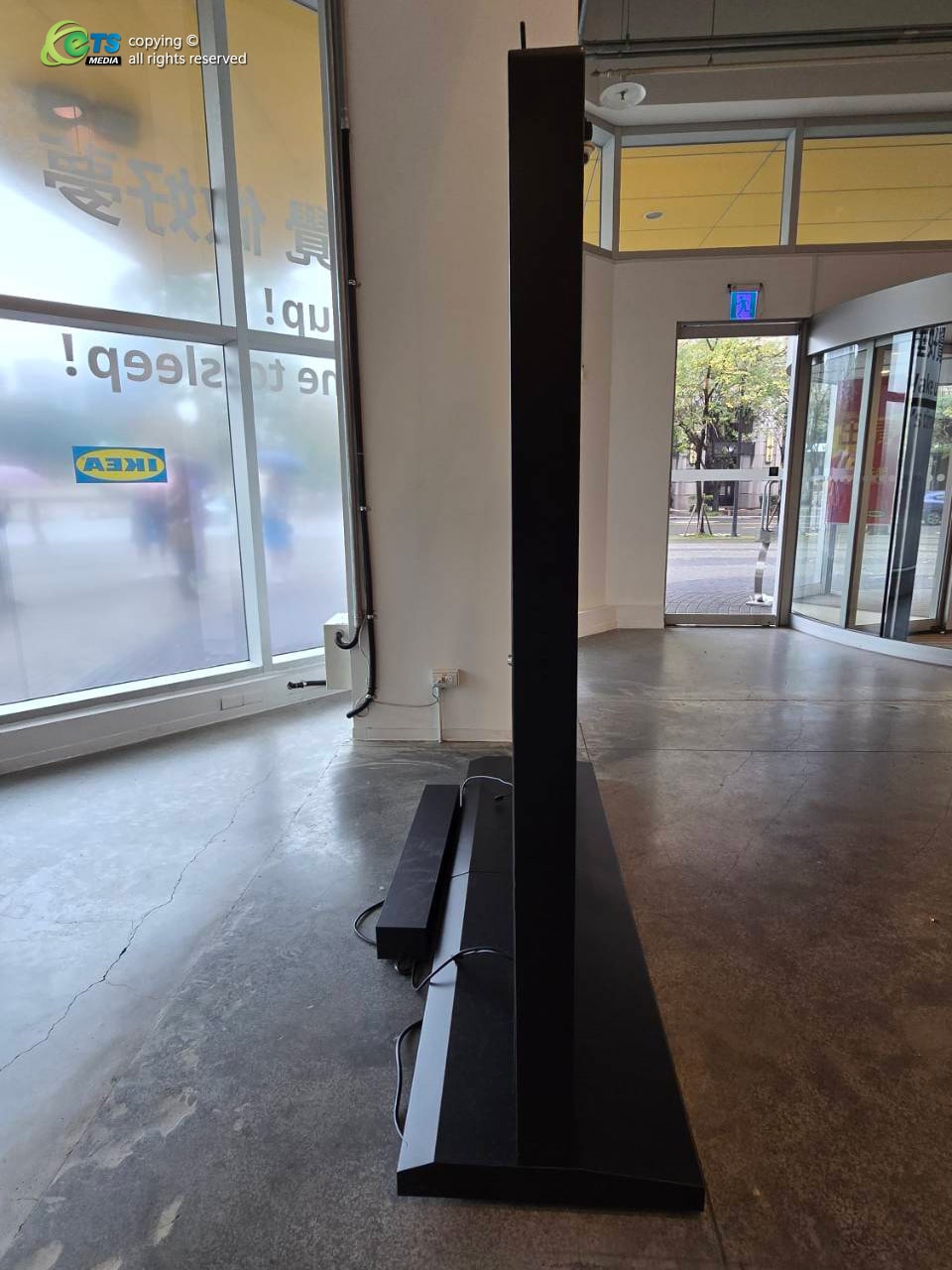 廣迅媒體為 IKEA 安裝一台可移動的 KIOSK 直立式機櫃